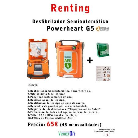 Desfibrilador Powerheart AED G5  Automatico