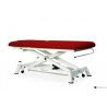 Camilla eléctrica de 2 secciones, en tijera y con ruedas
