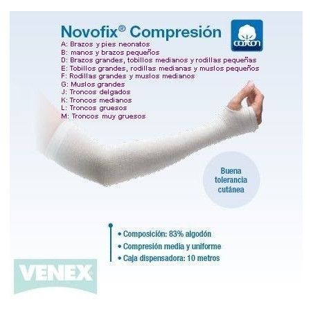 Venda tubular de compresión