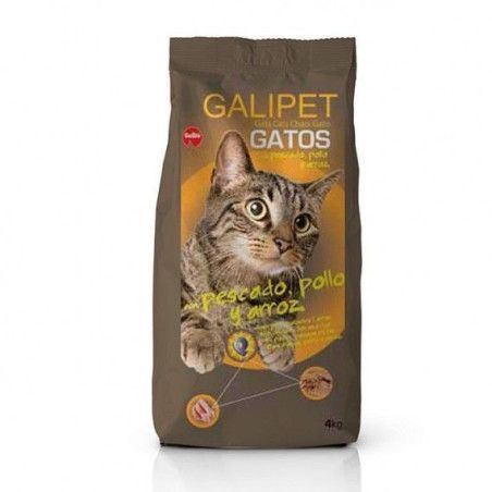PIENSO PARA GATOS PESCADO POLLO ARROZ