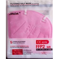 MASCARILLA FFP2 NR ROSA