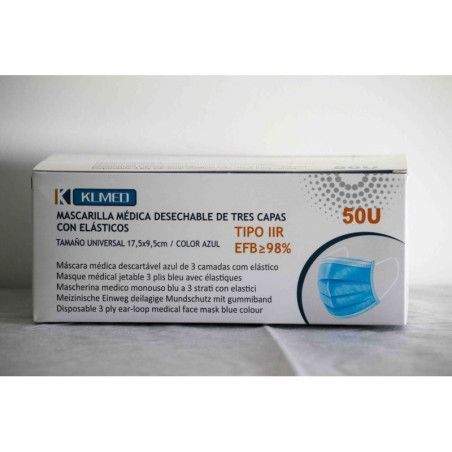 Mascarilla Quirurgica 3c IIR