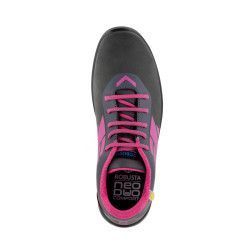 Zapato seguridad Robusta ONE S PINK S3S sin metal mujer