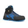 Bota ligera ONE B-BLUE de Robusta, con microfibra hidrófuga, puntera de aluminio y suela deportiva antideslizante.