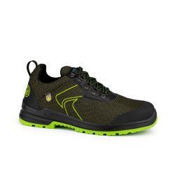 Zapato NEWLIFE S GREEN Ref. 92688 de Robusta con tejido reciclado GRS y suela verde antideslizante.
