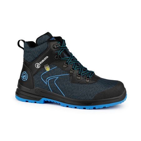 Bota NEWLIFE B BLUE Ref. 92681 de Robusta con tejido reciclado GRS y suela azul antideslizante