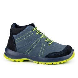 Robusta BOJ S1+P Ref. 92058 – Zapato de seguridad sin metal con puntera no metálica y suela PU bidensidad antideslizante.
