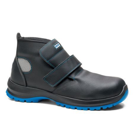 Bota de seguridad Robusta® EBANO VLCO Ref. 92078 con cierre de velcro y suela Biomecánica azul antideslizante