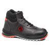 Bota de seguridad Robusta® Marfil Ref. 92102 en piel negra con suela Biomecánica caucho nitrilo antiestático.