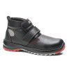 Bota de seguridad Robusta® WELDER Ref. 92116 con corte en piel flor vacuna negra y suela Biomecánica gris/naranja