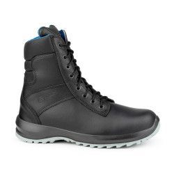 Bota de seguridad Robusta® Reno Ref. 92138 en piel flor negra con forro Thinsulate® y suela caucho nitrilo SRC