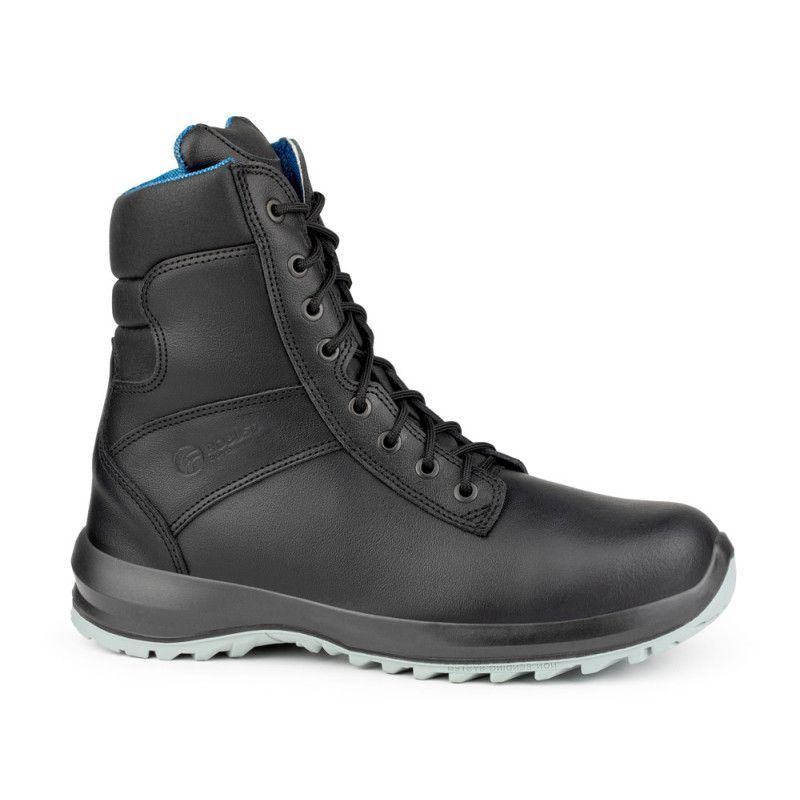 Bota de seguridad Robusta® Reno Ref. 92138 en piel flor negra con forro Thinsulate® y suela caucho nitrilo SRC