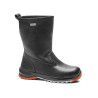 Bota de seguridad Robusta® ASTER Ref. 92112 en piel flor ignífuga con suela Biomecanic gris y naranja