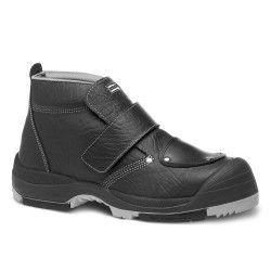 Bota de seg Robusta® PINO CR  con puntera no metálica, plantilla de acero, forro anticorte nivel 5 y doble cierre de velcro.
