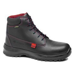 Bota de seguridad Robusta® GTX TENCA DIELÉCTRICO Ref. 92184 con piel flor negra y membrana GORE-TEX®