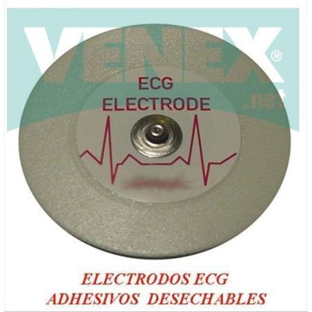 Set 4 electrodos perif. "pinza" Ag/AgCl 