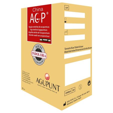 AGUJA CHINA MANGO DE PLATA ENV. PAPEL