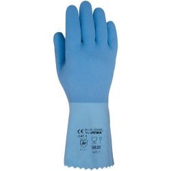 Guante Latex natural con soporte de algodón