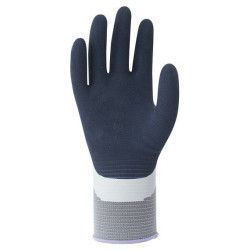 Guante de nylon sin costuras doble recubrimiento látex MicroFinish®